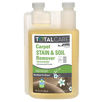 Shaw Total Care Carpet Stain & Soil Remover - Environmentally Friendly (Concentrate)